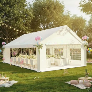 Carpa para Eventos al Aire Libre, Carpa para Bodas, Carpa para Fiestas, Carpa para Exposiciones, con Capacidad para 100 a 300 Personas, Estructura de Aluminio, Carpa para Ferias Comerciales - Product Image 4