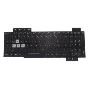 Teclado de ordenador portátil con retroiluminación alemana GR para <span class=keywords><strong>ASUS</strong></span> <span class=keywords><strong>ROG</strong></span> <span class=keywords><strong>Strix</strong></span> <span class=keywords><strong>Scar</strong></span> <span class=keywords><strong>II</strong></span> S5C S5CM GL504 GL504GS GL504GV V170162FE1 teclado portátil - Product Image 1