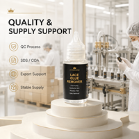Penghilang Lem Rambut OEM Label Pribadi, Produsen Penghilang Perekat Wig yang Lembut