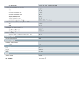 SIMATIC PLC S7-1200 SM1223อินพุตดิจิตอล6ES7223-1BL32-1XB0การควบคุมอุตสาหกรรม16/16 I/O 24V อีเทอร์เน็ต500mA PLC - Product Image 3