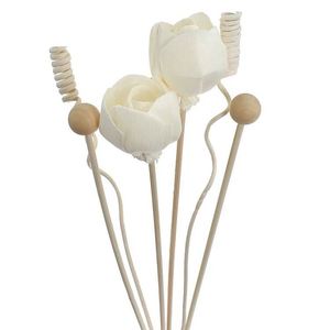 Khuếch tán <span class=keywords><strong>Refill</strong></span> dầu thơm phòng tắm gậy tre mother's ngày Quà Tặng trắng vuông sậy chai thẩm mỹ xe với đứng - Product Image 4