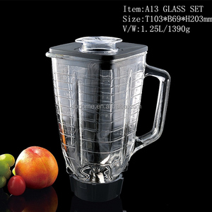 Jarra de Vidrio Cuadrada de 42 oz / 1.75 Litros <span class=keywords><strong>para</strong></span> <span class=keywords><strong>Licuadora</strong></span>, Repuesto <span class=keywords><strong>para</strong></span> <span class=keywords><strong>Licuadora</strong></span> Osterizer 2026 - Product Image 5