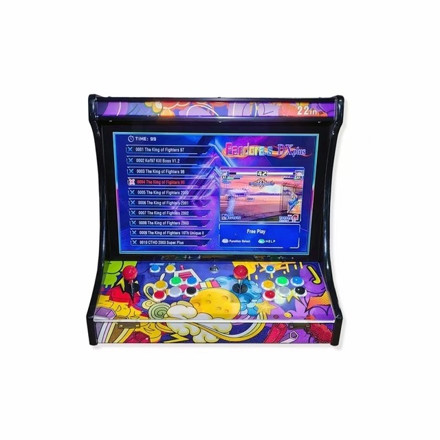 Mini 22-inch Home and Commercial Coin-Operated Arcade Game Console Retro Style 'Moonlight Treasure Box'