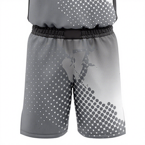 Conjunto de Camiseta y Pantalones Cortos de Baloncesto Personalizados, Uniforme de Equipo de Poliéster de Secado Rápido con Nombre y Número - Product Image 4