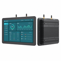 Layar Sentuh Kapasitif Proyektif 10 Titik Tahan Air IP65, Panel PC Industri All-in-One 7 Inci RK3588 yang Dapat Disesuaikan