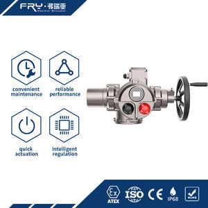 Vanne à opercule motorisée à commande modulante avec actionneur électrique multi-tours - Product Image 1