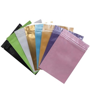 Sacs en Mylar refermables, pochettes multicolores, scellables, à 3 côtés, anti-odeurs, pour emballage d'aliments, en Stock et personnalisés - Product Image 4