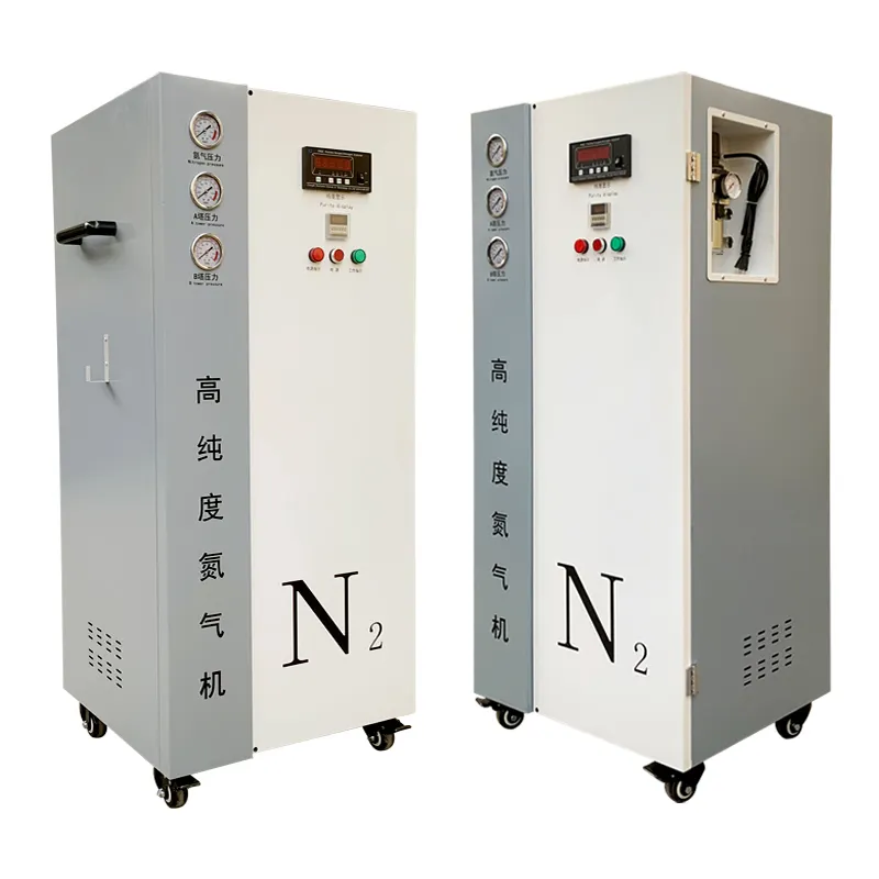 Small N2 Generator Nitrogen N2 Gas Generator PSA 5 Liters/min Nitrogen Machine Provided 220V Automatic 2 Years Nitrogen Purity