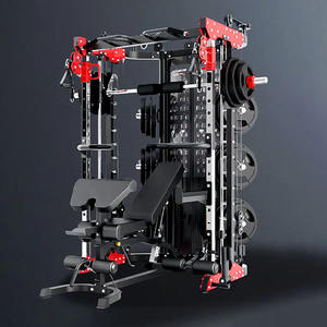 Stazione Multifunzione Universale per Allenamento di Forza, Macchina da Palestra in Acciaio per Body Building, per Petto e Braccia - Product Image 1