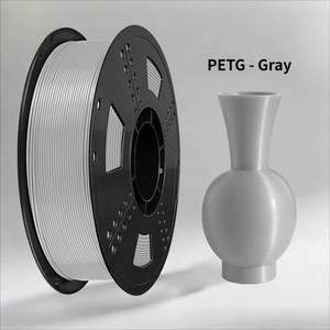 เส้นพลาสติก PETG ขนาด 1.75 มม. น้ำหนัก 1 กก. อุณหภูมิการพิมพ์ 200 องศาเซลเซียส คุณภาพสูง จากโรงงานโดยตรง - Product Image 2
