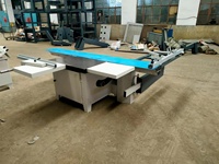 Scie à panneaux multifonctionnelle pour le travail du bois, scie à table coulissante de 2800 mm, scie à panneaux verticale pour la découpe du bois
