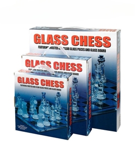 Bộ cờ vua pha lê mờ sang trọng bán chạy, bàn cờ 20*20cm, quân cờ 50mm, làm thủ công - Product Image 6