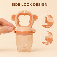 Chupete de Silicona para Alimentar Bebés con Frutas, Libre de BPA, Mordedor para Frutas y Verduras