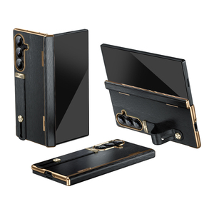 Étui de téléphone <span class=keywords><strong>portable</strong></span> pliable antichoc en TPU+PC avec protection contre les chutes et dragonne pour Z Fold 3/4/5/6/7, avec protection d'écran - Product Image 1