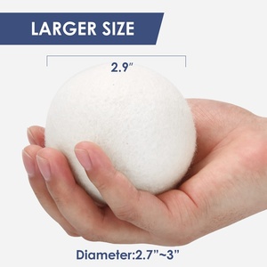 <b>Dryer</b> Wool <b>Balls</b> 100% Wool <b>Dryer</b> <b>Balls</b> for Laundry 2025 New Trending in USA Private Label Organic Wool <b>Dryer</b> <b>Balls</b> for Laundry - Product Image 2