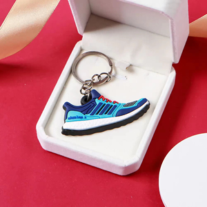 Llavero de Goma Personalizado, Llavero de <span class=keywords><strong>PVC</strong></span> Suave 3D, Llavero de Goma de Dibujos Animados al por Mayor para Promoción - Product Image 3