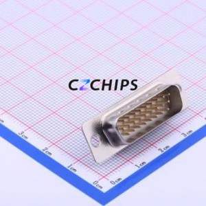 Z-SUBHBDM102A090 D-Sub/VGA Connector Connector Male 26P Solder Wire Type 3 - Product Image 2