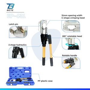 Sách hướng dẫn sử dụng máy ép thủy lực BETE EP-431 12 tấn, dụng cụ ép cáp điện bằng tay, do BETE sản xuất - Product Image 3