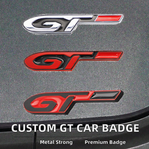 Autocollant de voiture personnalisé ELang avec emblème GT, badge F150 4X4 pour camion, moto, métal, 1 an de garantie, haute qualité, vente en gros JDM - Product Image 2