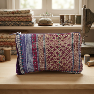 Pochette vintage faite à la main en gros Kantha portefeuille pour femmes - Product Image 3