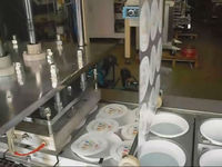 Machine de remplissage et de scellage de gobelets pour poudre de gelée et boissons, 4 têtes, multifonction, en acier inoxydable 304, haute productivité
