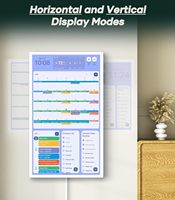 Calendario Digital Táctil OEM/ODM de 21.5/32 Pulgadas, Planificador de Pared, Pizarra Inteligente, Calculadora, Reloj con Calendario para Uso en el Metro
