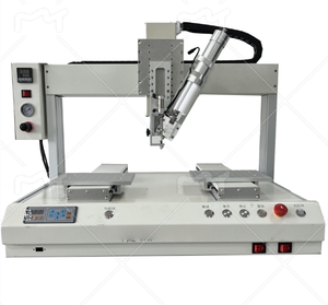 Machine automatique de coulée de colle à double liquide (résine AB/époxy) avec proportionnement, mélange, agitation et chauffage automatiques - Product Image 4