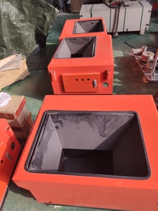 Petite machine d'alimentation de structures secondaires 110V/220V/380V Pompe à vis électrique portable pour transfert de béton Matériel de construction - Product Image 3