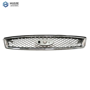 Pièces extérieures automobiles, calandre chromée pour <span class=keywords><strong>Ford</strong></span> <span class=keywords><strong>Focus</strong></span> <span class=keywords><strong>2005</strong></span>-2007 5M51-8200-AB 7M51-8200-CC - Product Image 2