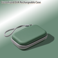 Étui portable pour batterie externe en EVA rigide avec logo personnalisé 2026, étanche, antichoc, couleur personnalisée, durable pour le camping et les voyages