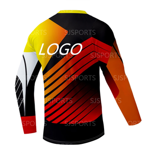 Camiseta de ciclismo unisex de manga larga de secado rápido para carreras de motocross y todoterreno para <span class=keywords><strong>Enduro</strong></span> <span class=keywords><strong>MTB</strong></span> y carreras de descenso - Product Image 4