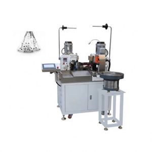 Máquina de inserción de cubierta de aislamiento de Pvc, cortador de alambre de doble cabezal automático personalizado - Product Image 2