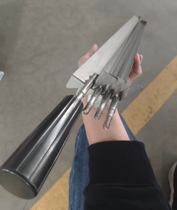 새로운 가스 치킨 Rotisserie <span class=keywords><strong>3</strong></span>-로드 치킨 로스팅 기계, 조명 및 팬 자동 회전 치킨 쇠고기 상업적 사용 - Product Image 5