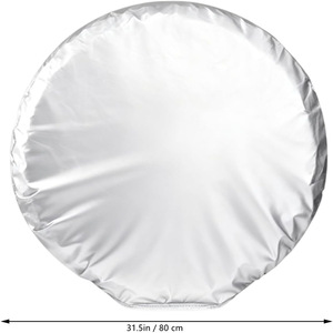Tire Covers <b>Set</b> of 4, <b>Waterproof</b> Anti-UV Snow Rain Tire Covers for Trailers, RV, Camper, SUV, Truck - Product Image 1