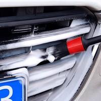 Ensemble de 5 brosses de détaillage automobile, outils de nettoyage intérieur pour tableau de bord, sortie d'air, accessoires de lavage de voiture