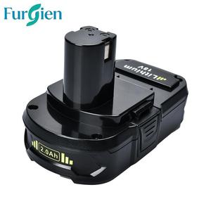 Batería de Iones de Litio Cilíndrica de 18V de Repuesto para Herramientas Eléctricas <span class=keywords><strong>Ryobi</strong></span> P102 P108, Certificación CE, Más de 500 Ciclos - Product Image 1
