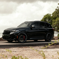 Rines de Aleación Forjados Personalizados SL 20x9 21x10 21x11 20x10 21x13, 5x112 5x120, Negros, Multirradio, Compatibles con BMW X3 X3M Chevrolet