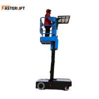 Chariot élévateur électrique Anna Warehouse, 5m 6m de levage, 300 kg, chariot élévateur électrique autopropulsé, chariot élévateur électrique pour la vente