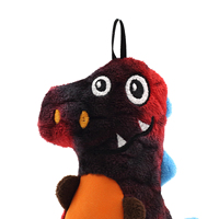 Jouets à mâcher interactifs pour chiens, accessoires pour animaux de compagnie, jouets à mâcher pour chiens multi-imprimés, jouets à mâcher pour chiens durables avec sonnettes en forme de dragon