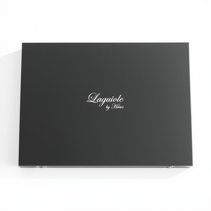 Juego de cuchillos para trinchar Haws Laguiole de 3 piezas con tabla de cortar y ranura para jugo - Product Image 2