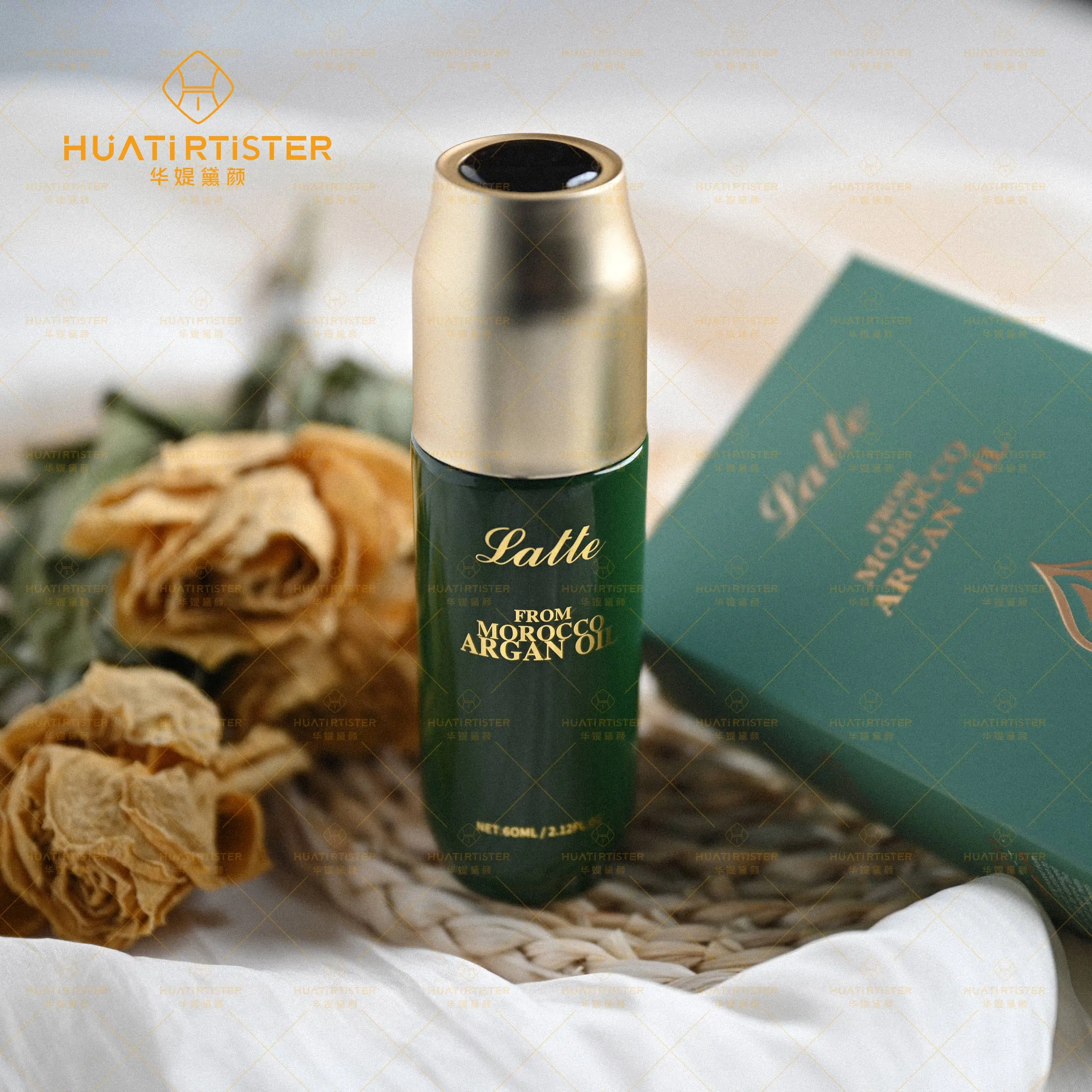 Huati Sifuli Latte 60Ml Marokkaanse Marokko Arganolie Haar Premium Kruidenextract Natuurlijke Haar Serumolie