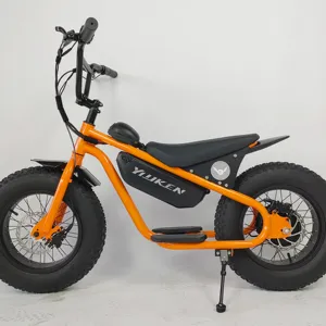 500W 오프로드 전기 먼지 자전거 페달없이 아이들을 위해 전기 어린이 자동차 아기 균형 자전거 타고 차에