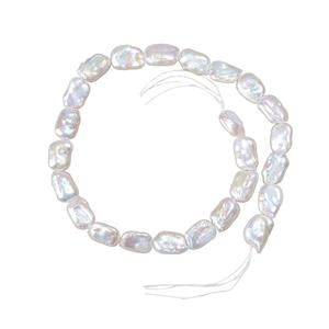 Perlas Sueltas de Agua Dulce Naturales, Rectangulares, Barrocas, de Luz Intensa, Suministradas Directamente por el Fabricante, para Joyería Hecha a Mano - Product Image 5