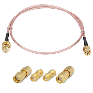 <span class=keywords><strong>Cable</strong></span> <span class=keywords><strong>Coaxial</strong></span> RG316 de Montaje de Mamparo Hembra a Antena Macho, Enrutador 4G, LTE, Gateway, Receptor de Dongle USB SDR, 1 Unidad, 1 Unidad, 1 Unidad, 2 Unidades - Product Image 4