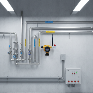 Anpassbarer Industrieller Wandmontierter Erdgas-Leckdetektor für <span class=keywords><strong>LPG</strong></span>/LNG/CH4/H2S Gasleitungen, 24V 220V - Product Image 3