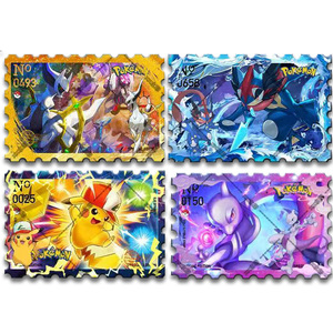 Bán Buôn Mới Nhất Phổ Biến Pokemon Thẻ Anime Trò Chơi Sưu Tập Pikachu Thạch Gạch Tem Tủ Lạnh Nam Châm Booster Hộp Bộ Quà Tặng - Product Image 3