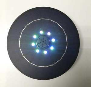 Fonte <span class=keywords><strong>Solar</strong></span> para Banho de Pássaros, Bomba de Fonte <span class=keywords><strong>Solar</strong></span> Automática Flutuante com 6 Bicos e 4 Tubos Plásticos - Product Image 3