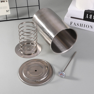 Máquina <span class=keywords><strong>para</strong></span> <span class=keywords><strong>Hacer</strong></span> Jamón de Acero Inoxidable 2024 con Termómetro, Herramienta de Cocina <span class=keywords><strong>para</strong></span> <span class=keywords><strong>Hacer</strong></span> Jamón Casero, Máquina <span class=keywords><strong>para</strong></span> <span class=keywords><strong>Hacer</strong></span> Deli, Molde <span class=keywords><strong>para</strong></span> Prensar Carne, <span class=keywords><strong>Prensa</strong></span> <span class=keywords><strong>para</strong></span> Jamón - Product Image 4