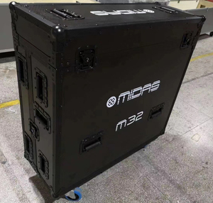 Flight-case de mixage numérique en direct <span class=keywords><strong>Midas</strong></span> <span class=keywords><strong>M32</strong></span> personnalisé Version normale avec roues Flight-case système Pa extérieur intérieur - Product Image 1
