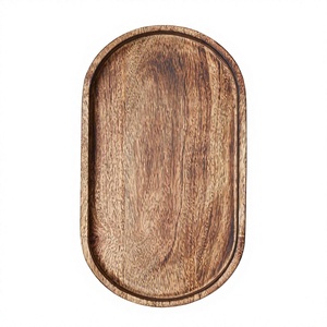 Artículos Decorativos de Madera Natural Hechos a Mano, Ligeros, Duraderos, Ecológicos, con Acabado Pulido, Diseño Sólido, para Uso Doméstico y en Restaurantes - Product Image 2